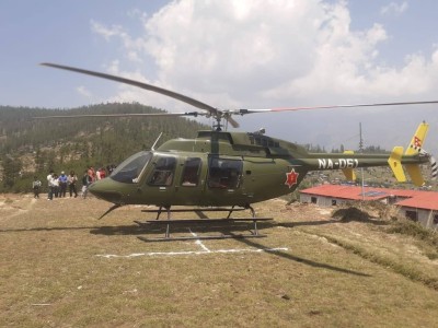  सुत्केरी हुन नसकेपछि हेलिकोप्टरमार्फत उद्धार 